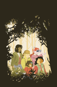 Portada para el nº21 de 'Lumberjanes'