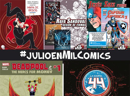 firmas julio Milcomics