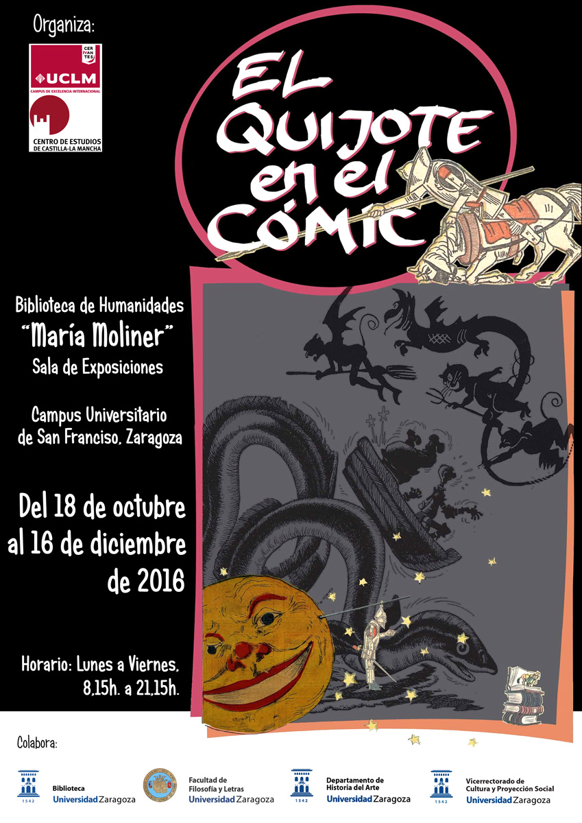 exposicion quijote comic zaragoza