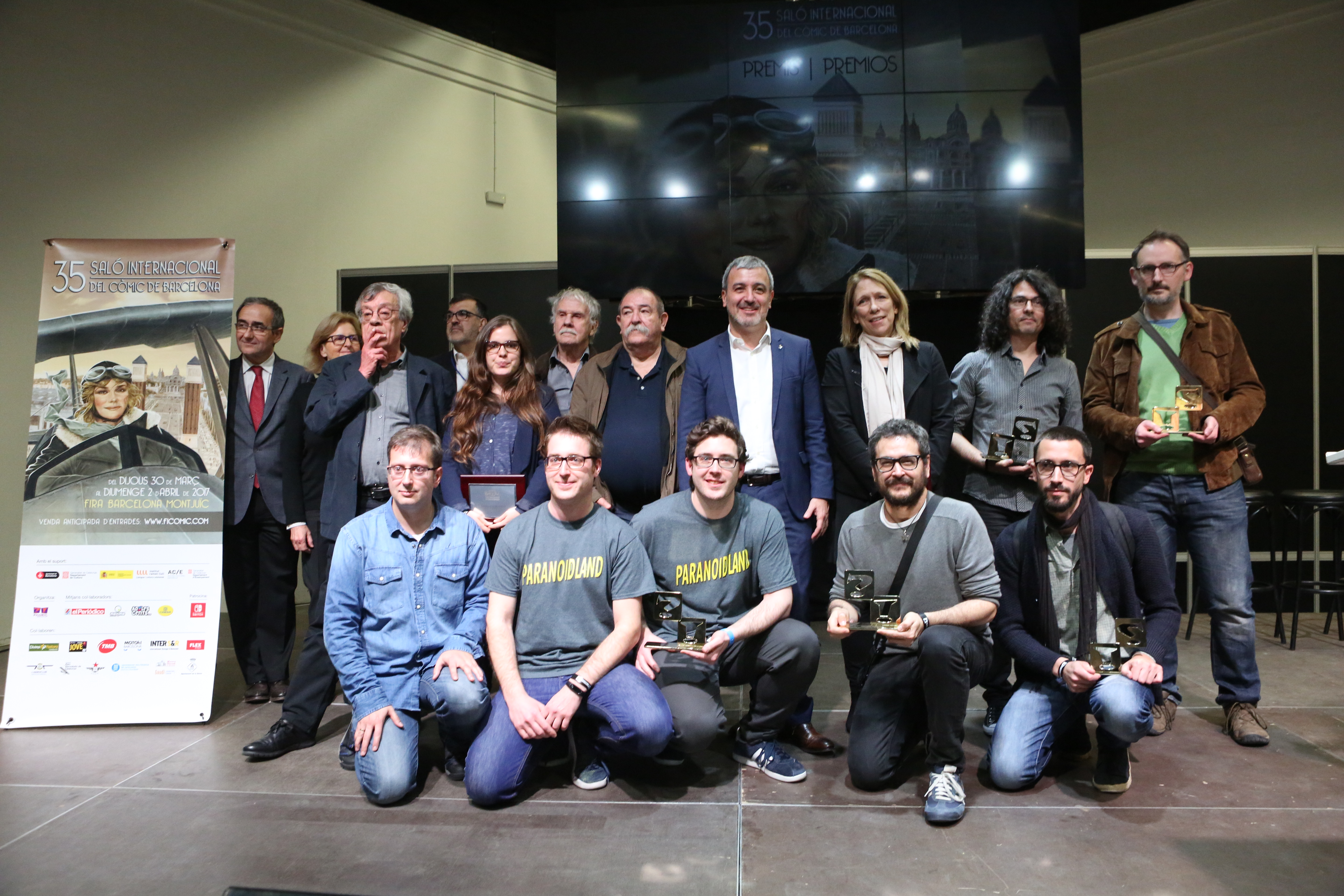 Ganadores premios 35 salón cómic barcelona